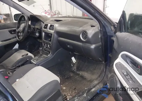 2005 Saab 9-2X Linear из США, поврежденный, VIN JF4GG61605H054187